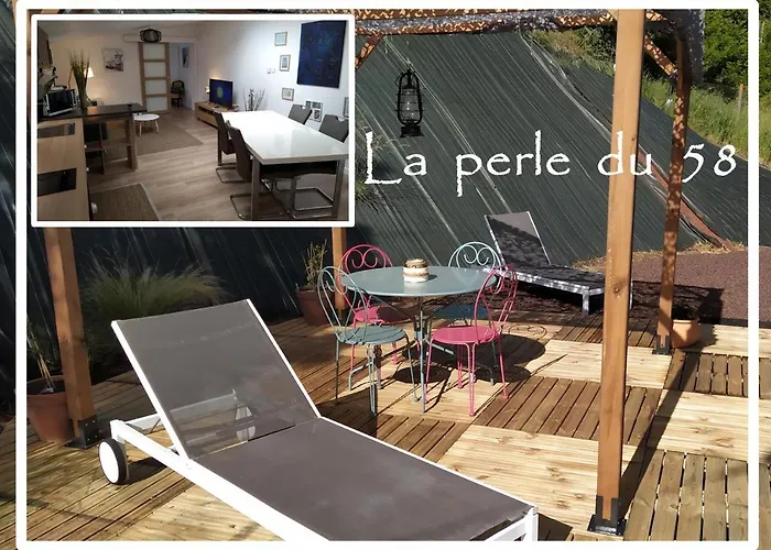 La Perle Du 58 - T2 Parking Wifi Terrasse Clim アパート